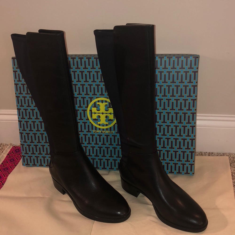 Tory Burch Caitlin Stretch Boot. Brand New!